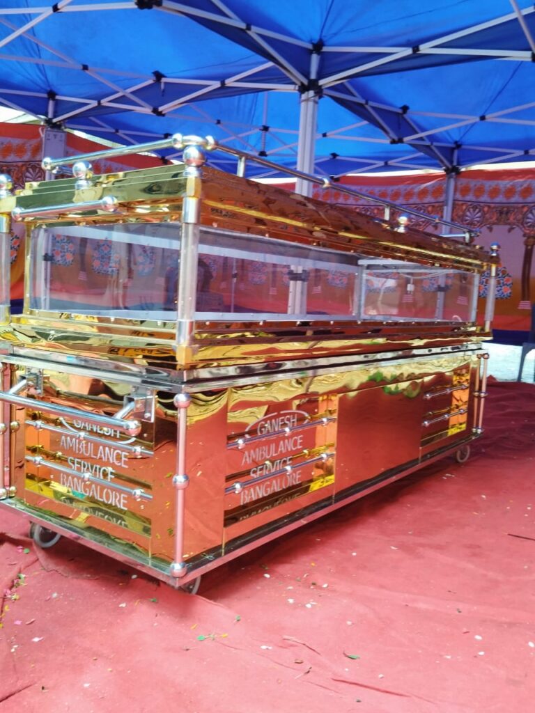 vip freezer box for dead body preservation service in bangalore